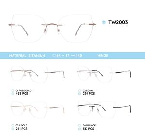 Оправа металлическая титановая TW2003