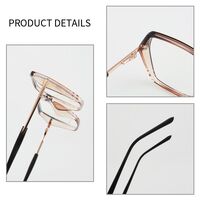 TR90 plastic frame or glasses with blue light protection, with spring hinges FA87155