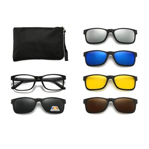 El Dorado frames with polarized sunshades set (clip-on) on magnet 2303A (5 pieces) 