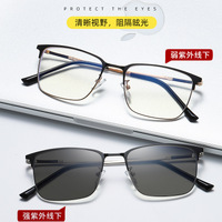 Blue Block metal TR90 glasses with blue light protection F2017