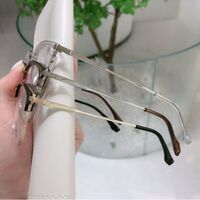 Оправа полуободковая комбинированная (металл + TR90) с линзами Blue Ray Cut MAMO H17015