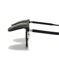 TR90/PC plastic frame + 5 polarized sun protection magnet clip-on set + leather bag El Dorado EL5501A