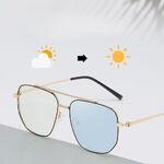 Photochromic glasses with blue light and UV protection 9655-GT