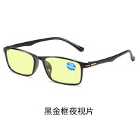 TR90 glasses for reading, multifocal, with Blue ray cut protection, diopters from +1.00 to +6.00, RMC=62-64, KY3021-5智能变焦