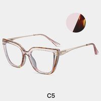 TR90 plastic frame or glasses with blue light protection, with spring hinges FA87314