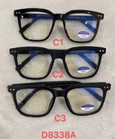 Computer glasses with blue light protection, with box and soft case Defile D8338A