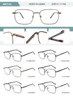 Оправа металлическая мужская с флексом SYJ60803-DA