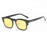 TR90 plastic frame + polarized sun protection magnet clip-on El Dorado EL2273