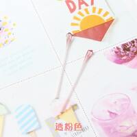 Наконечники на заушники силиконовые B13, длина 74 мм, круглое отверстие Ø1.4 мм