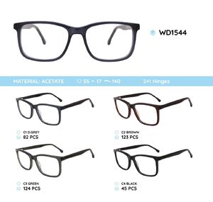 Plastic acetate eyeglasses frame for men WD1544
