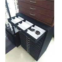 Office box - showcase for frames and glasses, with wheels, 288/234 slots JS-C1113