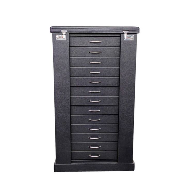 Office box - display case for frames and glasses, with combination locks, for 288/234 slots JS-C230422