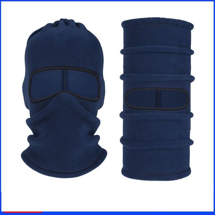 Ski mask fleece windproof insulated, 26*43 cm
