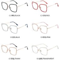 Combined frame (metal + TR90) or glasses with blue light protection, with spring hinges FA87091