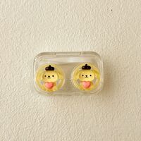 Mini soft contact lens kit W806-35透明五卡通