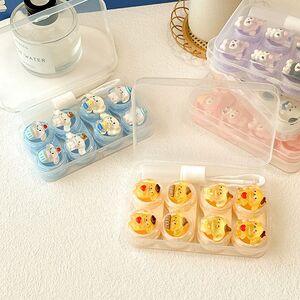 Soft contact lens kit with 4 containers WK-403四副6款