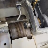 Right lens clamp (rod), spare part for ALE-1000 lens processing machine