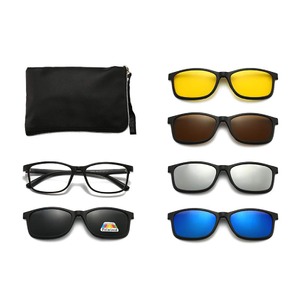 El Dorado frames with polarized sunshades set (clip-on) on magnet 2294A (5 pieces) 