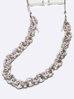 Цепочка для очков из акрила в черном и синем цвете GB077