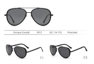 Polarized metal sunglasses Enrique Cavaldi EC5813