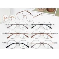 Оправа металлическая с линзами Blue Ray Cut MAMO H5906