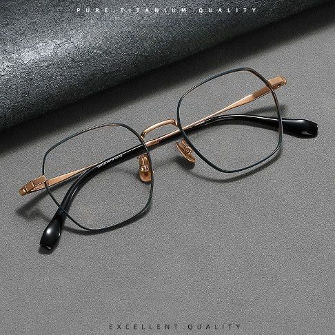 Оправа металлическая из чистого титана SANTA 纯钛22230