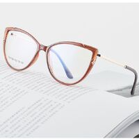 TR90 plastic frame or glasses with blue light protection, with spring hinges FA87086