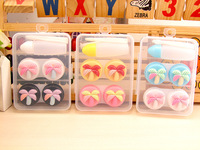 Mini set with contact lens cases XF-35shu, 2pcs