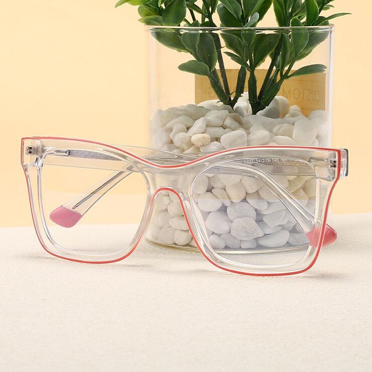 Plastic frame with anti-blue light protection lenses, with spring hinges Elit 5727-EL