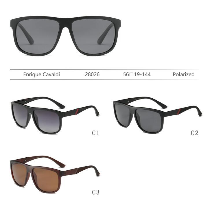 Polarized plastic sunglasses Enrique Cavaldi EC28026