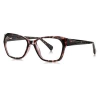 Plastic TR90 frame for glasses with Blue Ray Cut protection and spring hinges More LS006