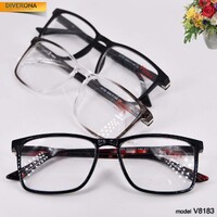 Corrective plastic frame eyeglasses VIZZINI V8183 dioptries +-1.00 to +-4.00