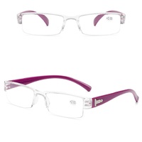 Transparent lenses plastic frame prescription glasses 816PC