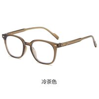 Photochromic plastic glasses with protection Blue Cut KY007变色平光
