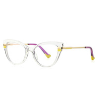 Plastic TR90 frames for glasses with Blue Ray Cut protection and flex hinges FOCUS FCS2113