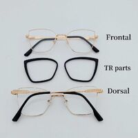Metal + TR90 ultrathin women's frames with spring hinges Wilibolo J2203
