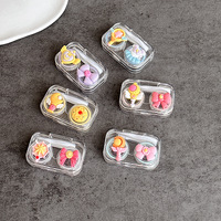 Mini soft contact lens kit W806透明盒小樱