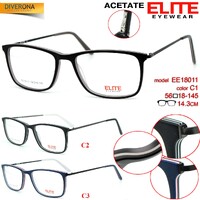 Plastic frames for glasses acetate material ELITE EE18011