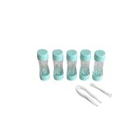 Soft contact lens kit with 5 containers W-XS五副装RGP