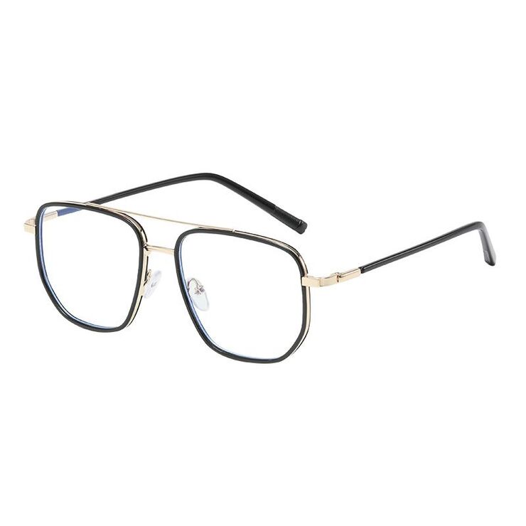 Металлические + TR90 очки с защитой от синего света Blue Block FENQI F2070-2 (F98010)