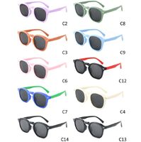 Polarized silicone sunglasses with UV400 protection for kids T11086
