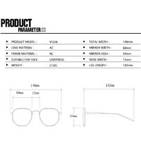 Plastic glasses with blue light protection for women 97228-PN