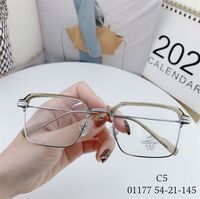 Оправа гибридная, металл + TR90, линзы с Blue Block покрытием SANTA 01177