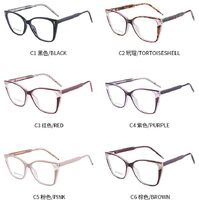 TR90 plastic frame or glasses with blue light protection, with spring hinges FA87134