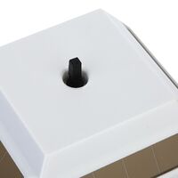 Подставка для очков настольная - вращающаяся витрина с питанием от солнечной панели 003白