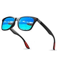 Polarized plastic TR90 sunglasses with UV400 protection 4195-GT