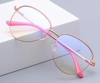 Metal blue blocker frames for glasses 3044