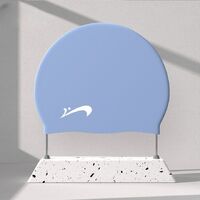 Silicone waterproof swimming cap for adults GJ660-YU