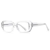 Ultra-thick edge with crystal finish frames for glasses TR90+CA material (flex hinges) FOCUS FCS2154