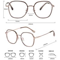 Оправа комбинированная (металл + TR90) с линзами Blue Ray Cut MAMO M2871